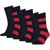 Tommy Hilfiger Chaussettes marine / rouge