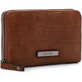Suri Frey porte-monnaie SFY Hadley Zip Around Wallet Cognac brun