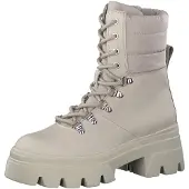 Tamaris Bottines à lacets gris clair