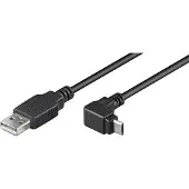 Wentronic Cable USB vers Micro USB coudé 1.80M cd95343