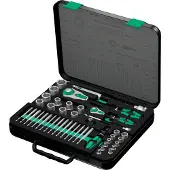 Wera 8100 SA/SC 2 - Set Cliquets Zyklop Speed (43pcs) - 1/4" Et 1/2"