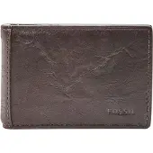 Fossil pince à billets Neel Money Clip Bifold Brown brun