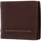 Bruno Banani Cuir porte-monnaie Atlanta Flip Wallet Brown brun