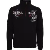 FQ1924 Pull-over 'Louie' rouge sang / noir / blanc