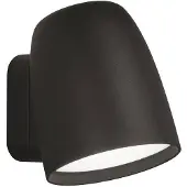 Bover Nut Applique d'extérieur Light Grey | Push-button on fixture (Dimmable)