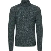 Casual Friday Pull-over 'Karl' vert foncé