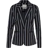 Ichi Blazer 'Ruti' noir / blanc