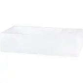 Differnz Solid Lavabo pour WC solid surface blanc 36 x 18,5 x 9 cm 38.150.01