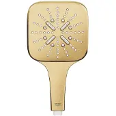 GROHE HB RAINSHOWER SMARTACTIVE 130 CUBE cool sunrise brossé (3 Types de jets, 9.50 l/min)