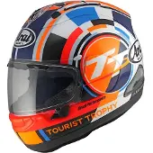 Arai Rx-7v Evo Isle Of Man 2025 Full Face Helmet Multicolore S
