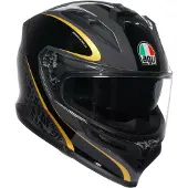 AGV Casque K7 Flow 46, noir/gris/doré, XS (53/54)
