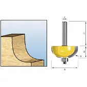 Makita Zubehör D-11449 Hohlprofil-Schneidezahn R4 S8