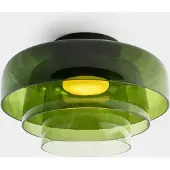 LedsC4 Levels 3 Lampe de Plafond Dali | Green