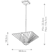 Elstead Lighting Alderley Lampe à suspendre (E27)