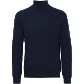 !Solid Pull-over 'Clive' bleu marine