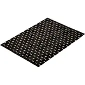 Kleine wolke Tapis de bain Palito 50 x 70 cm, noir (70 x 50 cm)
