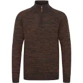 Blend Pull-over 'Danovan' marron / orange foncé