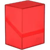 Ultimate Guard Boîte de Deck Boulder 80+ Taille Standard Ruby