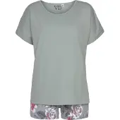 Vivance Shorty bleu fumé / vert / rose / blanc