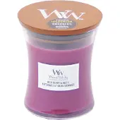 Woodwick Wild Berry & Beets bougie parfumée avec mèche en bois 275 g