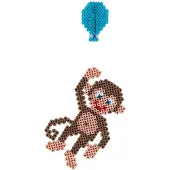 Hama Ensemble de perles Midi - 2000 pces - Cirque - - UneTaille - Perles