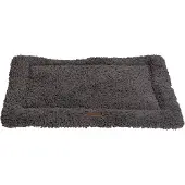 Animal Boulevard tapis de cage en peluche grise