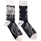 Queen Chaussettes White Crests Navy Blue 40-45