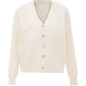 Nascita Cardigan blanc perle / blanc cassé