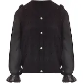 CARNEA Cardigan noir
