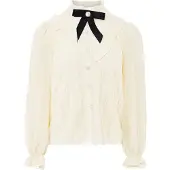 Nascita Chemisier noir / blanc cassé