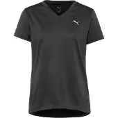 Puma T-shirt fonctionnel 'Tad Essential' noir / blanc