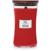 Woodwick Crimson Berries bougie parfumée avec mèche en bois 610 g