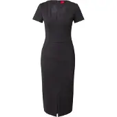 HUGO Robe fourreau noir
