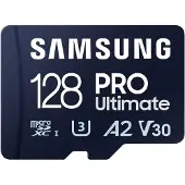 Samsung MicroSDXC PRO Ultimate 128 Go 200 Mo/s + Lecteur USB