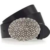Vanzetti Ceinture noir / argent