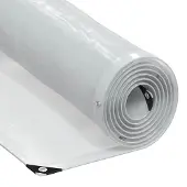 vidaXL Bâche transparente avec œillets 2x8 m polyéthylène