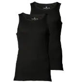 Tom Tailor Maillot de corps noir