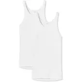 Schiesser Maillot de corps blanc