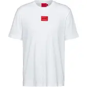 HUGO T-Shirt 'Diragolino212' rouge clair / noir / blanc