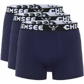 Chiemsee Boxers bleu foncé / noir / blanc