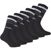 Diadora Chaussettes de sport bleu foncé / gris / blanc