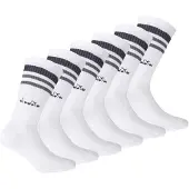 Diadora Chaussettes de sport gris / blanc