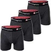 Champion Boxers bleu / gris chiné / rouge / blanc