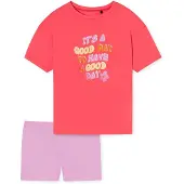 Schiesser Pyjama orange / abricot / rose / grenadine