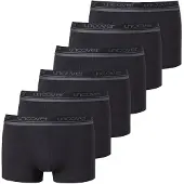 Schiesser Boxers gris / noir