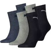 Puma Chaussettes bleu chiné / gris chiné / pétrole / noir