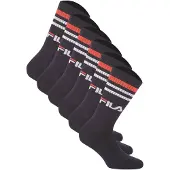 FILA Chaussettes de sport orange / rouge / noir / blanc