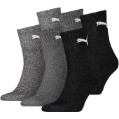 Puma Chaussettes gris foncé / noir / blanc