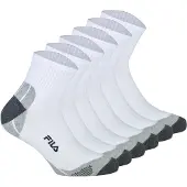FILA Chaussettes de sport gris / noir / blanc