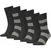 Tommy Hilfiger Chaussettes gris / noir